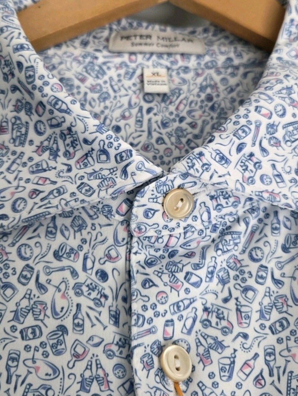 Peter Millar Summer Comfort Polo Men's XL